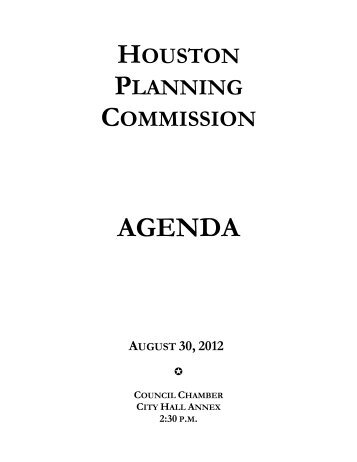 Houston Planning Commission