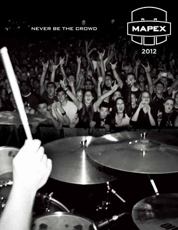 never be the crowd - MAPEX JAPAN