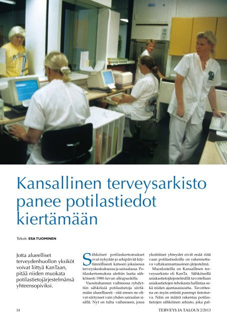 2013 / 2 - Terveys ja talous ry