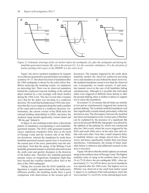 tsunami inundation maps of whittier and western passage canal ...