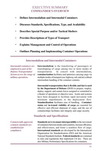 JP 4-01.7 JTTP for Use of Intermodal Containers in Joint ... - BITS