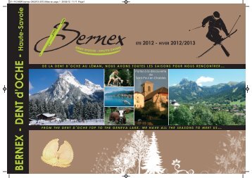 Télécharger la brochure - Bernex