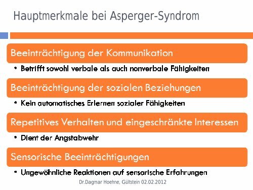 SCHULBEGLEITUNG AM BEISPIEL AUTISMUS