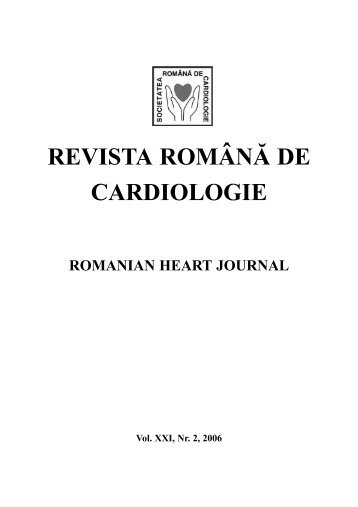 revista română de cardiologie - Romanian Journal of Cardiology