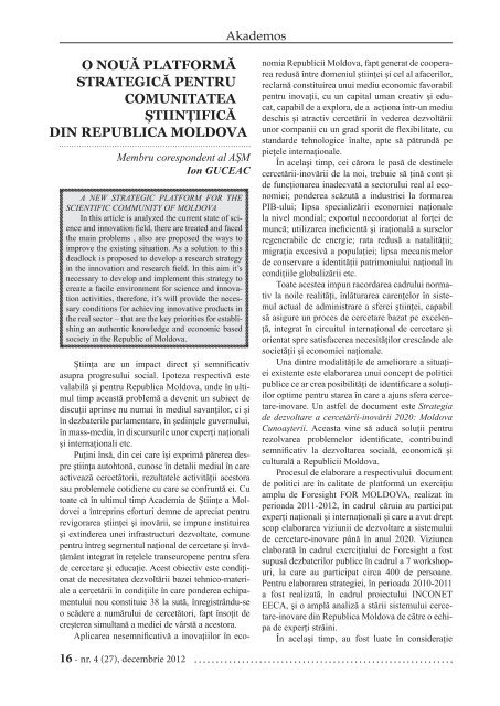 Descarca PDF (5.3MB) - Akademos - Academia de Ştiinţe a Moldovei