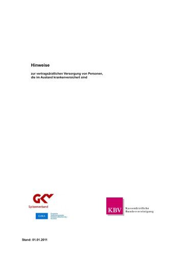 Ausführliche Infos (PDF, 145 KB) - Kassenärztliche Vereinigung ...
