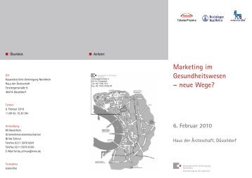 Marketing im Gesundheitswesen â neue Wege? - KV RLP