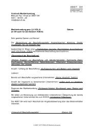 Vordruck Markterkundung Bitte per Fax / Email an ABST SH 0431 ...