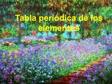 Tabla periódica de los elementos - DePa