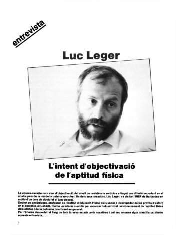 Luc Leger - apunts