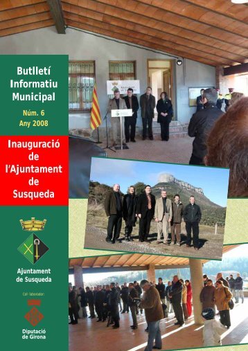 Butlletí informatiu de l'Ajuntament – 2008 - Ajuntament de Susqueda