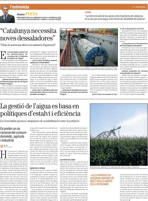 Catalunya Infraestructures de l'aigua (arxiu PDF en català)