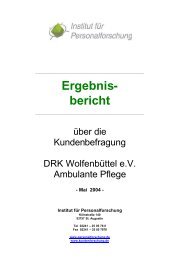 Ergebnisbericht - DRK-Kreisverband Wolfenbüttel