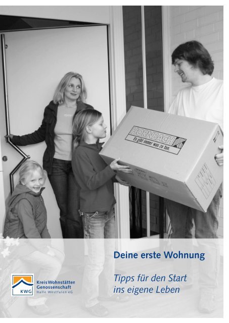 Deine erste Wohnung Tipps für den Start ins eigene ... - KWG Halle