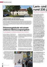 Artikel zum Abschluss der Wohnheim ... - KWS Regensburg