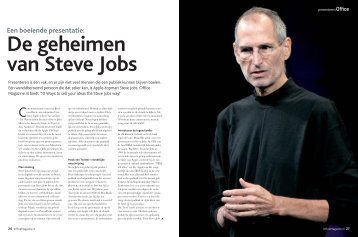 De Geheimen Van Steve Jobs - Laarhoven design