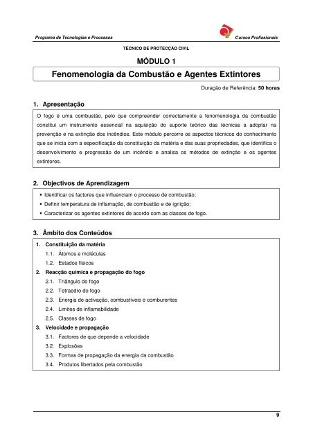 PROGRAMA Tecnologias e Processos - Exames.org