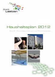 Produktbeschreibungen und Produkthaushalte - Stadt Laatzen