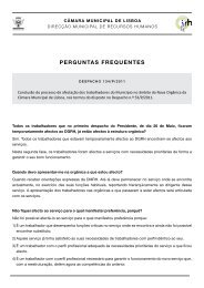 perguntas frequentes - Recursos Humanos - Câmara Municipal de ...