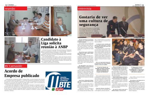 Acordo de Empresa publicado - ANBP