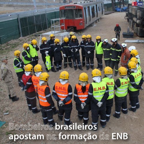 A Escola Nacional de Bombeiros está