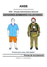 SAPADORES-BOMBEIROS VOLUNTÁRIOS! - ANSB