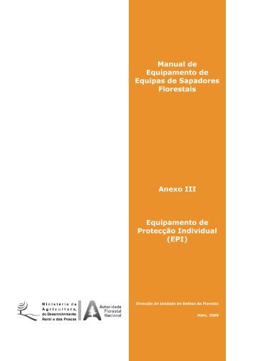 Manual de Equipamento de Equipas de Sapadores ... - ICNF