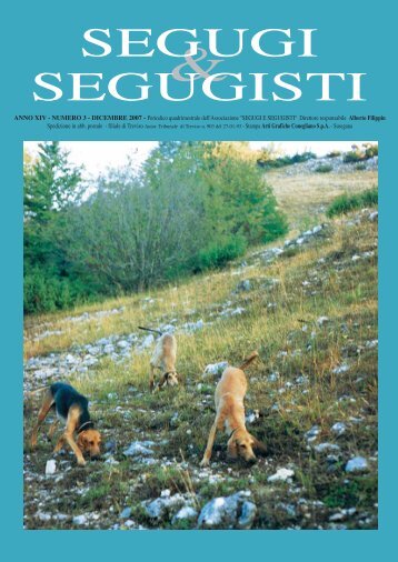 SEGUGI SEGUGISTI - Segugi e Segugisti
