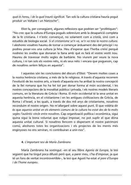 Llibret amb els discursos de l'acte - Universitat Ramon Llull