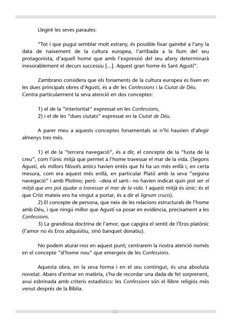 Llibret amb els discursos de l'acte - Universitat Ramon Llull