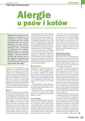 u psÃ³w i kotÃ³w - Laboklin