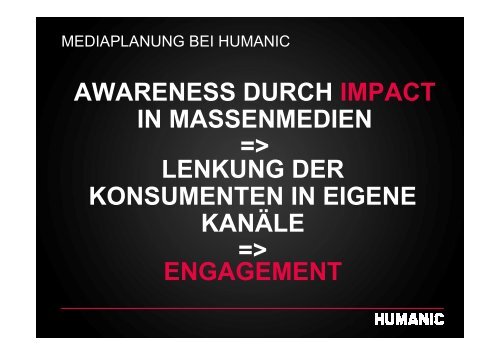 Peter Horvath - Cross-Channel-Marketing HUMANIC - Ladenbau