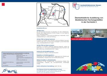 Fachstufe 2 - Landesärztekammer Hessen