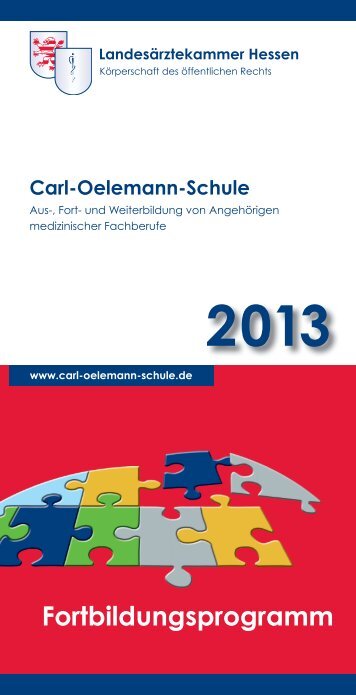 Vollständiges Fortbildungsprogramm - Landesärztekammer Hessen