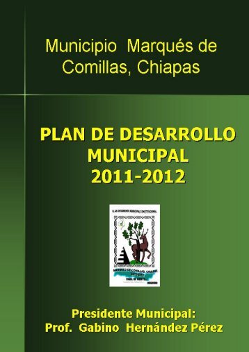 Plan de Desarrollo Municipal Marqués de Comillas, Chiapas