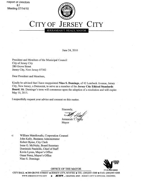 ~~It V~e' - . 0, , - Jersey City