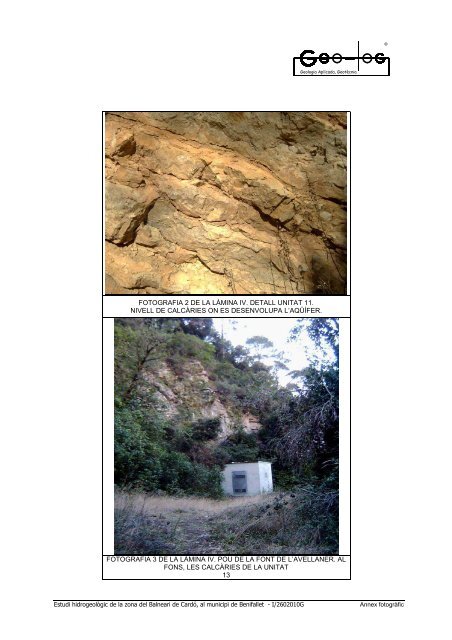 2602010G_Hidrogeologic Cardo - Ajuntament de Benifallet