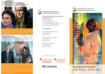 Flyer (PDF) - (LAG) Hospiz Rheinland-Pfalz