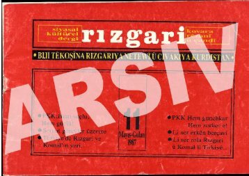 rizgari 11 Gulan/MAYIS 1987