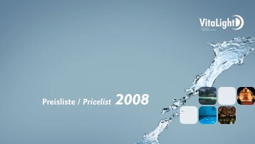 Preisliste / Pricelist 2008 - Hugo Lahme GmbH