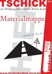 Materialmappe - Landesbühne Niedersachsen Nord