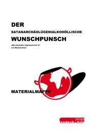 Materialmappe. - Landesbühne Niedersachsen Nord GmbH
