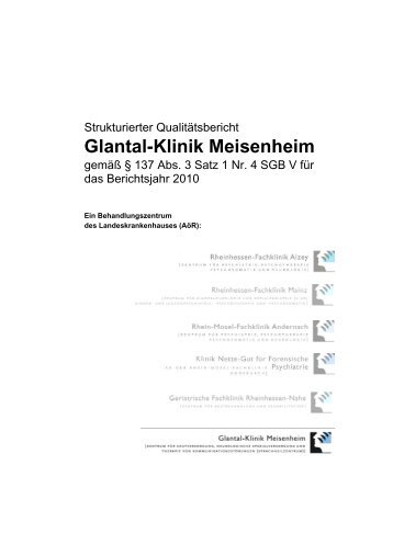 Glantal-Klinik Meisenheim - Landeskrankenhaus