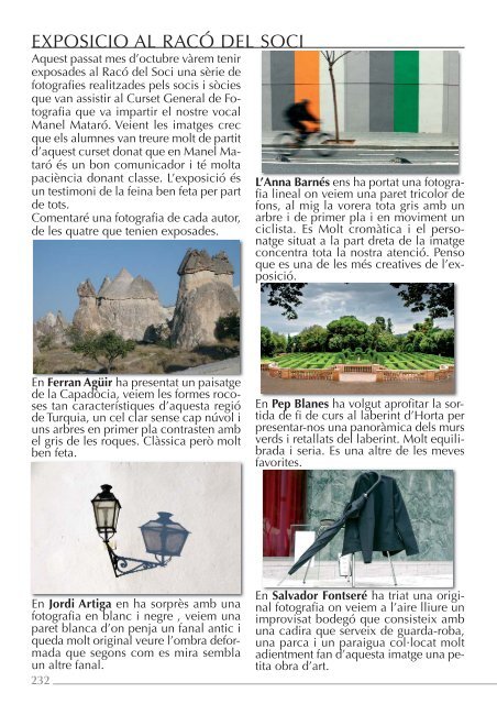 butlletí informatiu novembre 2012 - AFC :: Agrupació Fotogràfica de ...