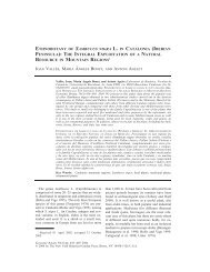 ETHNOBOTANY OF SAMBUCUS NIGRA L. IN CATALONIA ...