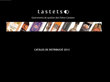 Catàleg de Distribució - Tastets