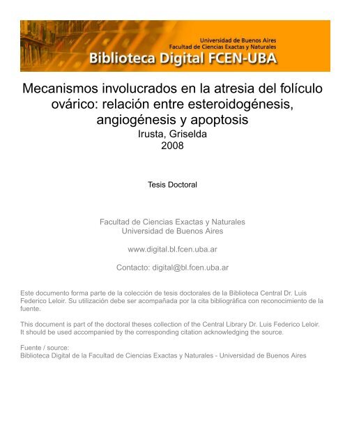 el documento - Biblioteca Digital FCEN UBA - Universidad de ...