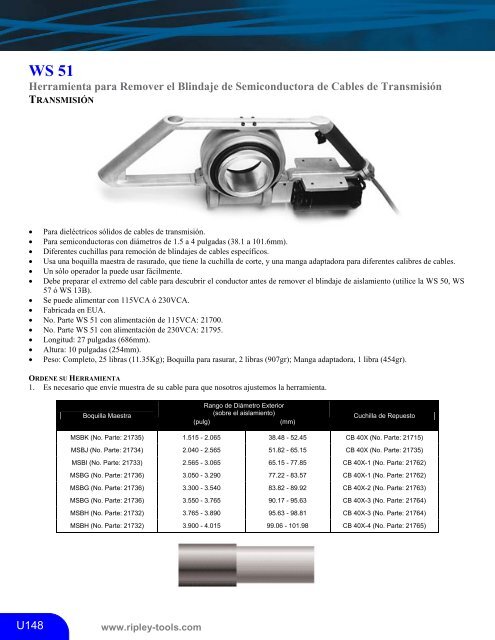 Descargue catalogo completo de Herramientas - Powercom SA