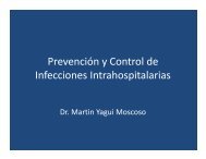 Prevención y Control de Infecciones Intrahospitalarias