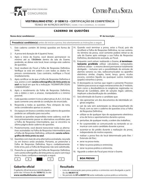 Centro Paula Souza — 5 fatos sobre o Vestibulinho da Etec que você